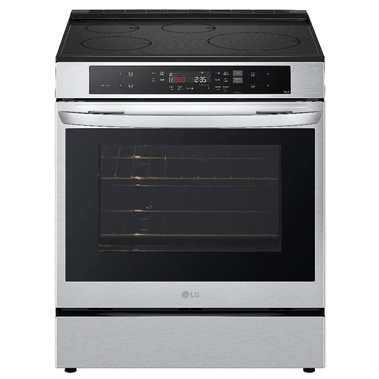 LG LSIL6332FE Induction Range, 6.3 cu. ft. Capacity, 30 inch Exterior Width, Convection, 4 Burners, Storage Drawer, Air Fry, Self Clean, Stainless Steel color, Easy Clean, Print Proof