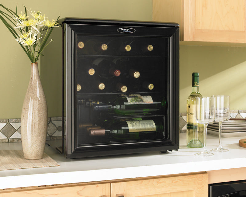 Danby Designer 17 Bottle Wine Cooler (DWC172BLPDB)