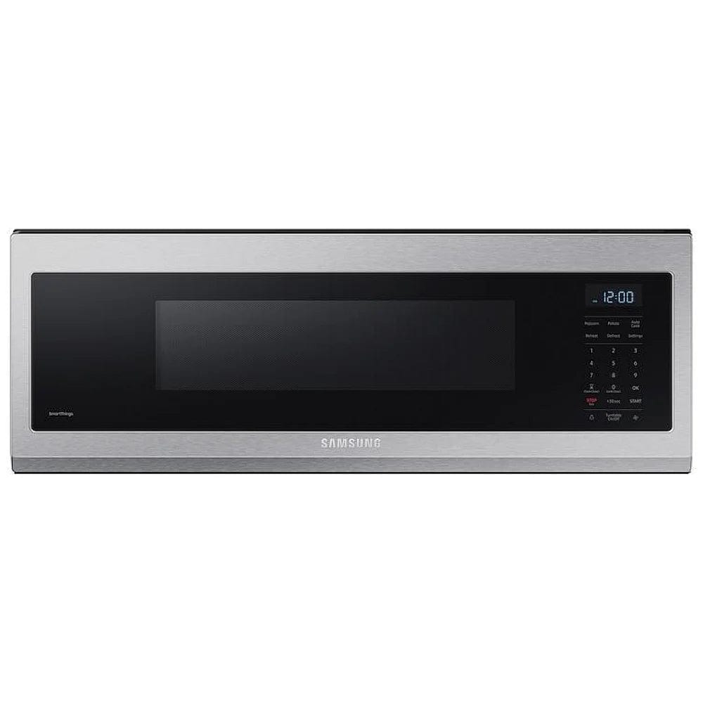 Samsung ME11A7510DS - ME11A7510DS/AC Over the Range Microwave, 1.1 cu. ft. Capacity, 400 CFM, 1000W Watts, Halogen, 30" Exterior Width, Stainless Steel colour