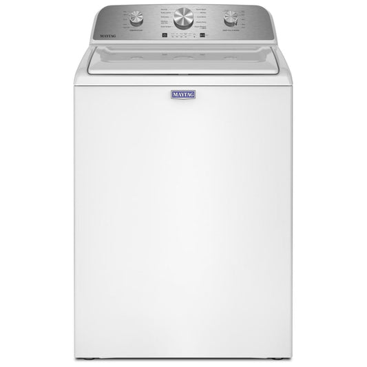 Maytag MTW4205SW Top Load Washer, 27 inch Width, 4.8 cu. ft. Washer Capacity, 10 Wash Cycles, 5 Temperature Settings, 700 RPM Washer Spin Speed, Agitator, White color