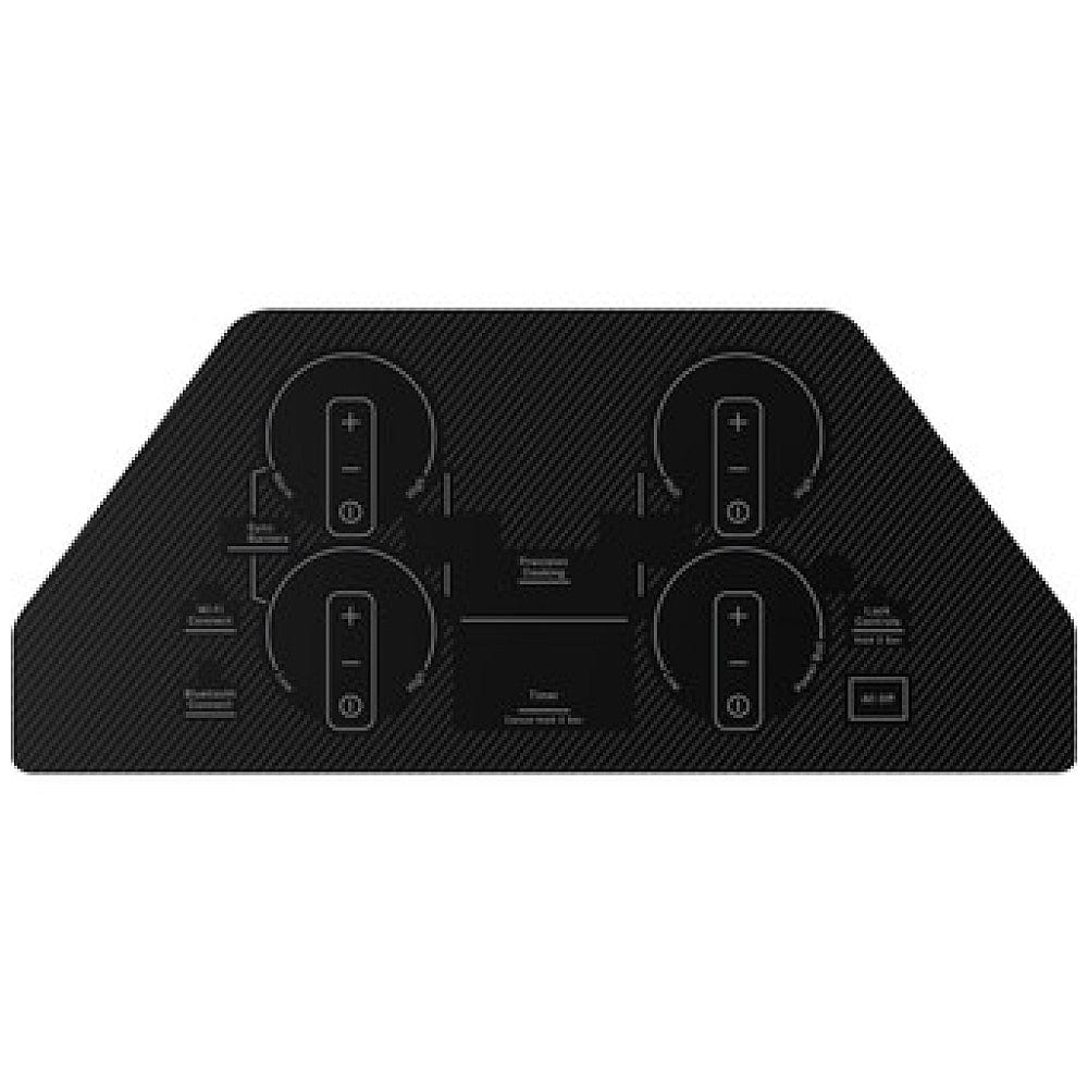 GE Profile PEP7030DTBB Electric Cooktop, 30 inch Exterior Width, 4 Burners, 3,100 Watts Highest Burner Element, Black color