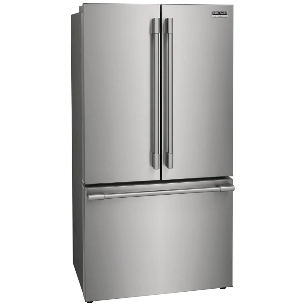 Frigidaire Professional PRFG2383AF Counter Depth French Door Refrigerator, 36 inch Width, ENERGY STAR Certified, 23.3 cu. ft. Capacity, Counter Depth, Water Dispenser (Interior), Ice Dispenser (Freezer Located), Stainless Steel colour