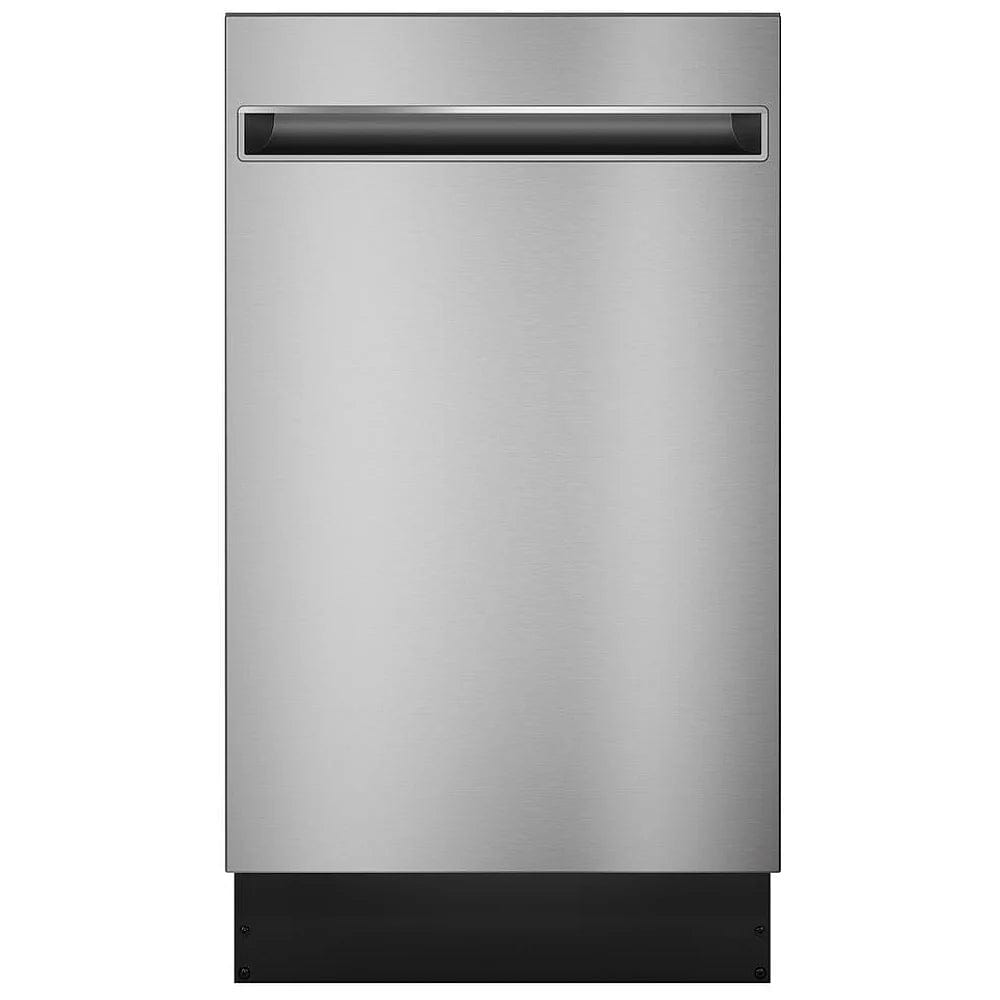 Haier QDT125SSLSS Dishwasher, 18" Exterior Width, 47 dB Decibel Level, Fully Integrated, Stainless Steel (Interior), 3 Wash Cycles,
