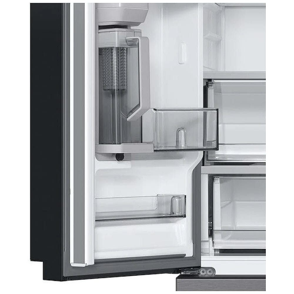 Samsung Bespoke RF30BB6200QLAA French Door Refrigerator, 36 inch Width, ENERGY STAR Certified, 30.1 cu. ft. Capacity, Stainless Steel colour Twin Cooling Plus, Dual Ice Maker with Ice Bites, Autofill water pitcher