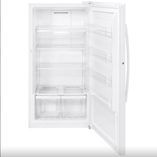GE 17.3 Cu. Ft. Frost Free Upright Freezer White