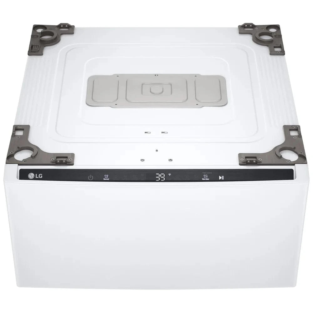 LG WD300CW Pedestal, White color 27'' Side Kick™ Pedestal Washer, Smart Diagnosis™, Control Lock