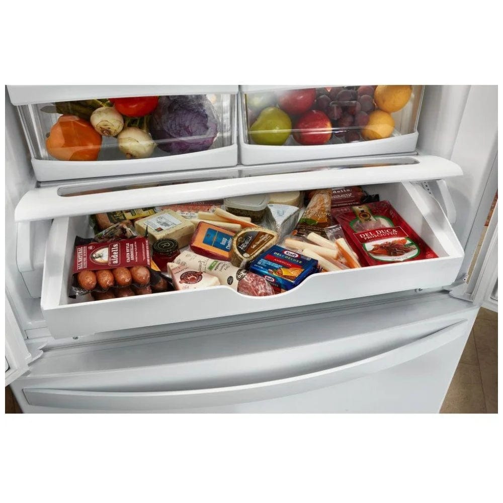 Whirlpool WRF540CWHZ French Door Refrigerator, 36 inch Width, ENERGY STAR Certified, Counter Depth, 20.0 cu. ft. Capacity, Stainless Steel colour RF