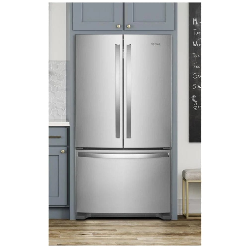 Whirlpool WRF540CWHZ French Door Refrigerator, 36 inch Width, ENERGY STAR Certified, Counter Depth, 20.0 cu. ft. Capacity, Stainless Steel colour RF