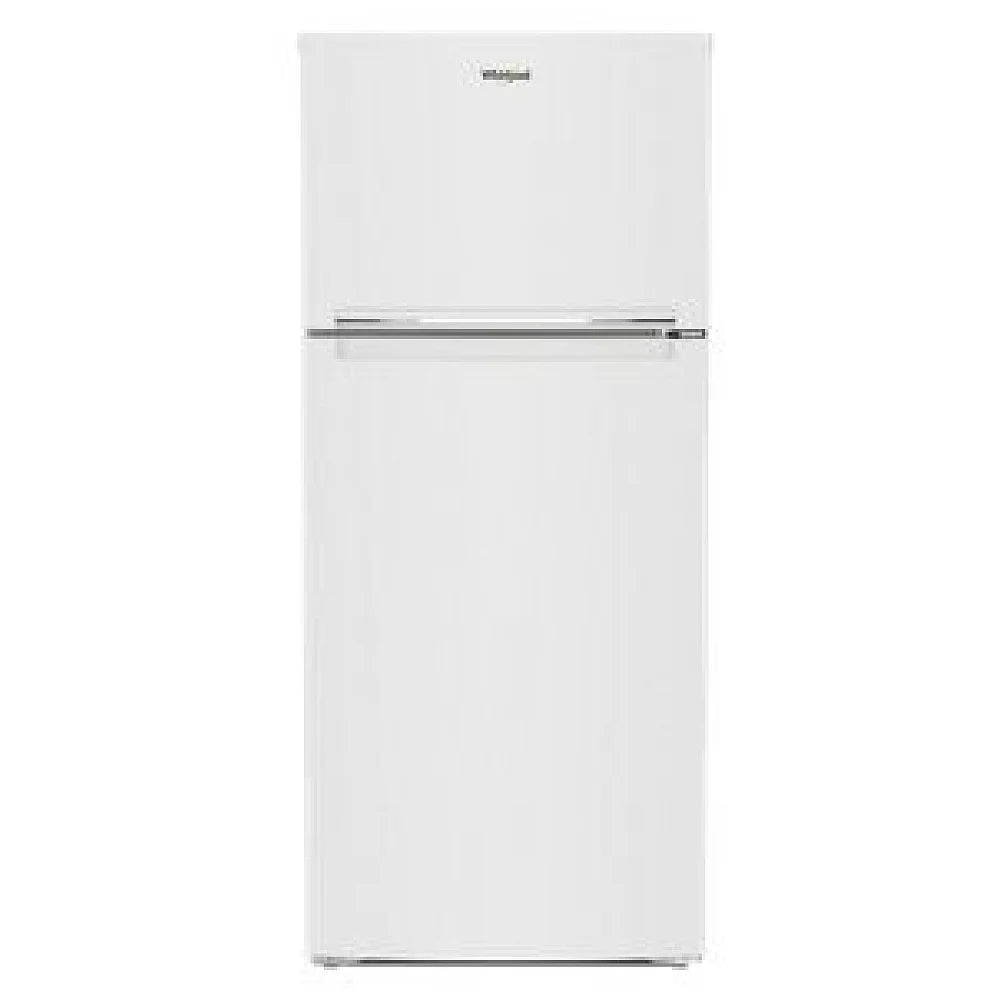 Whirlpool WRTX5328PW Top Freezer Refrigerator, 28 inch Width, ENERGY STAR Certified, 16.3 cu. ft. Capacity, Optional Ice Maker (Special Order), Counter Depth, White color
