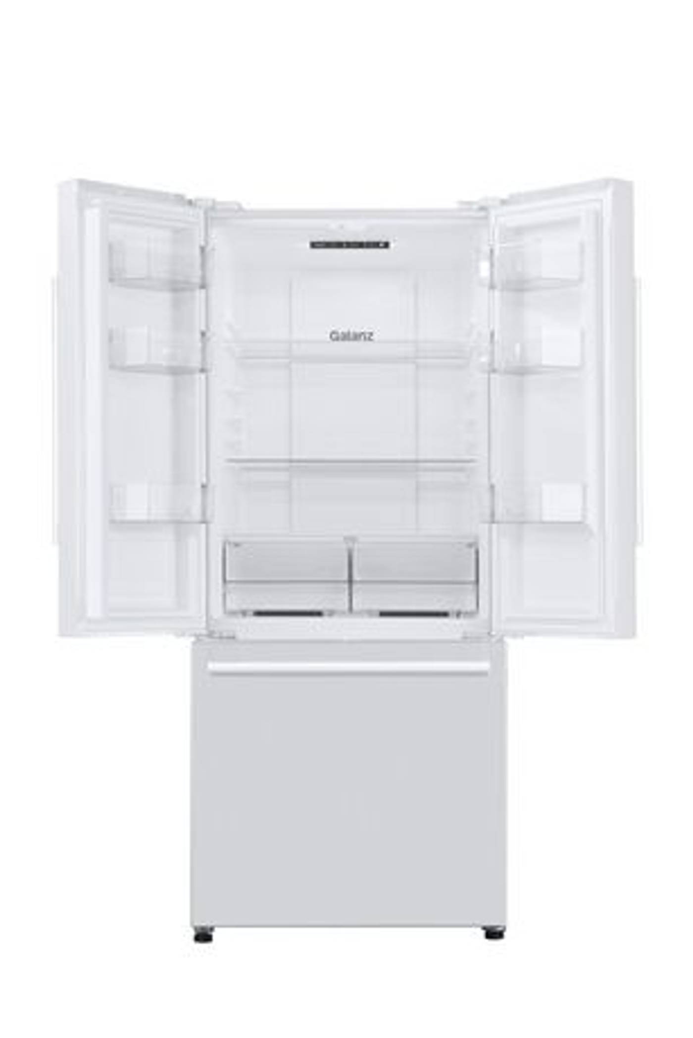 Galanz 3-French Door Refrigerator, White (GLR16FWEN16)