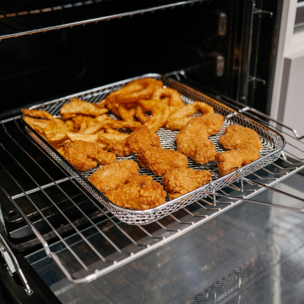 Danby 24″ TruAirFry Smooth top Slide-in Electric Range in Stainless Steel SKU: DRCA240BSSC