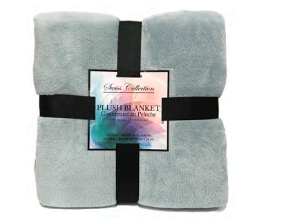 Plush Blanket 300 GSM 100% Polyester