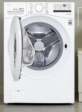 LG 5.2 Cu. Ft. High Efficiency Front Load Washer (WM3400CW) - White