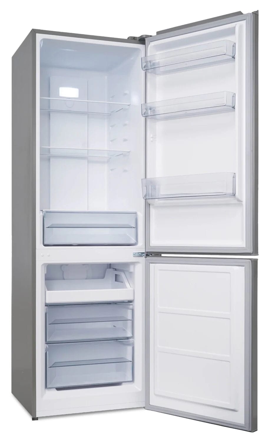 Danby 23.7" 10.3 Cu. Ft. Bottom-Mount Refrigerator - Stainless Steel - DBMF100B1SLDB-RF