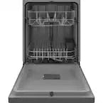 GDF511PSRSS 24 in. Built-In Tall Tub Front Control Stainless Steel Dishwasher with Power Cord, Dry Boost, 59 dBA
