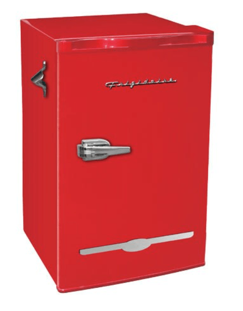 FRIGIDAIRE MINI FRIDGE RETRO MINI FRIGES 3 CUFT RED - 108103765 - EFR323 - EFR376C