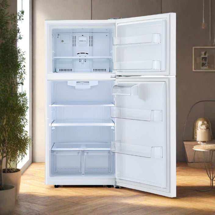 LG 30” Top Mount Refrigerator, 20 cu.ft. White - LTCS20020W