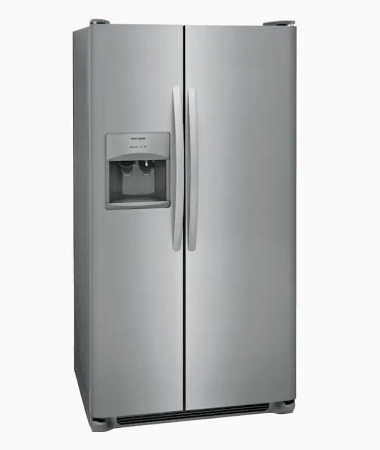 Frigidaire 25.6 Cu. Ft. 36'' Standard Depth Side by Side Refrigerator FRSS26L3AF Stainless Steel