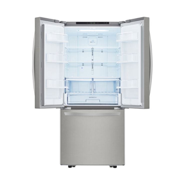 LG 30" 21.8 Cu. Ft. French Door Refrigerator (LRFNS2200S) - Stainless Steel