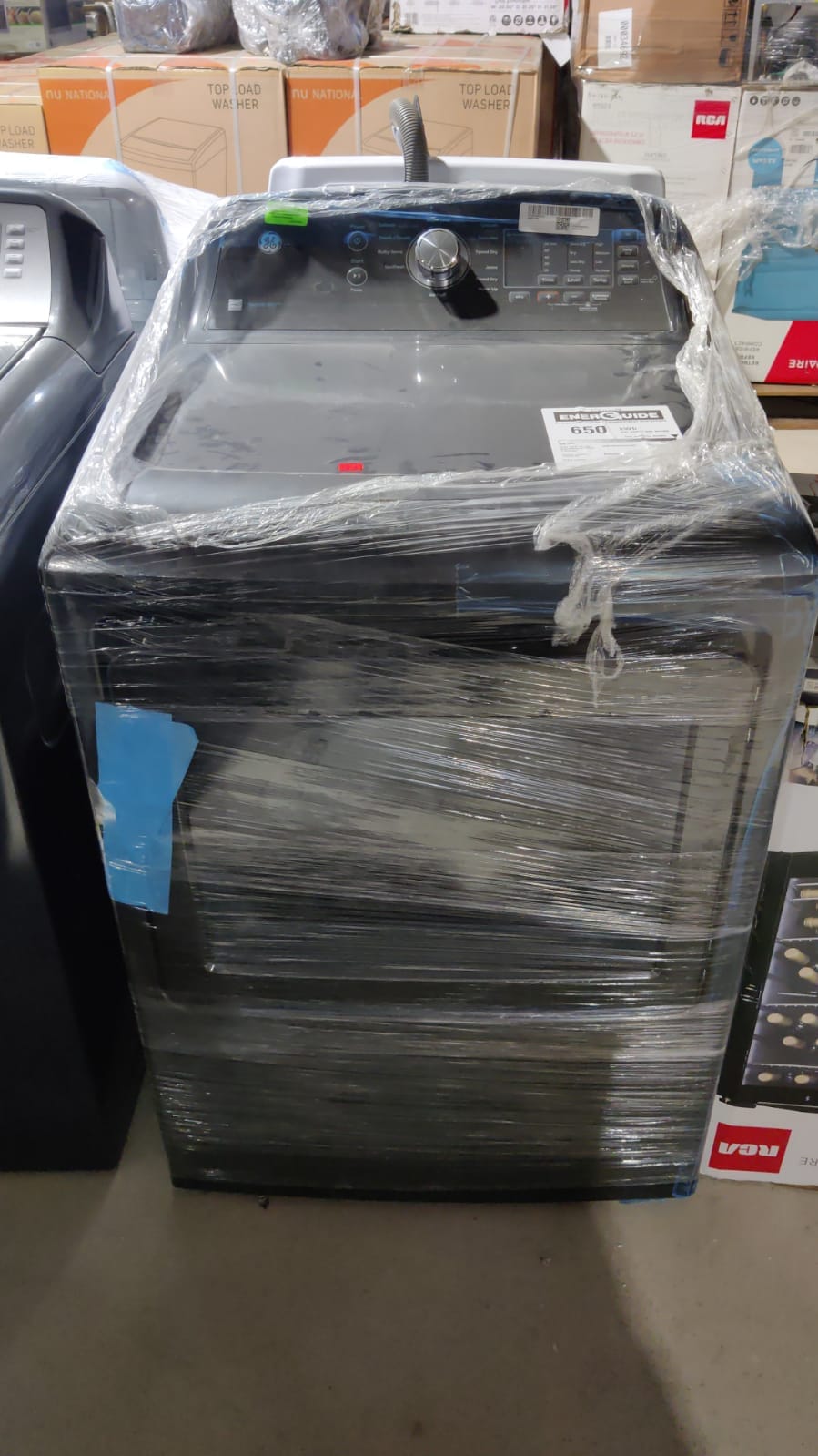 GE 7.4 Cu. Ft. Electric Dryer - Diamond Grey (GTD65EBMR0DG)