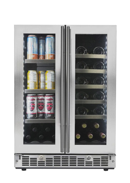 DANBY 24" FRENCH DOOR BEVERAGE CENTER SPRBC047D1SS - UNDER COUNTER (box pack) no