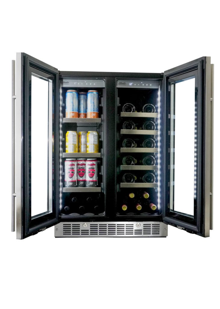 DANBY 24" FRENCH DOOR BEVERAGE CENTER SPRBC047D1SS - UNDER COUNTER (box pack) no