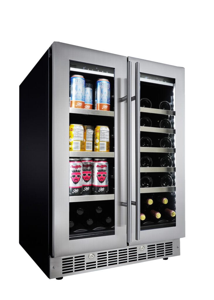 DANBY 24" FRENCH DOOR BEVERAGE CENTER SPRBC047D1SS - UNDER COUNTER (box pack) no