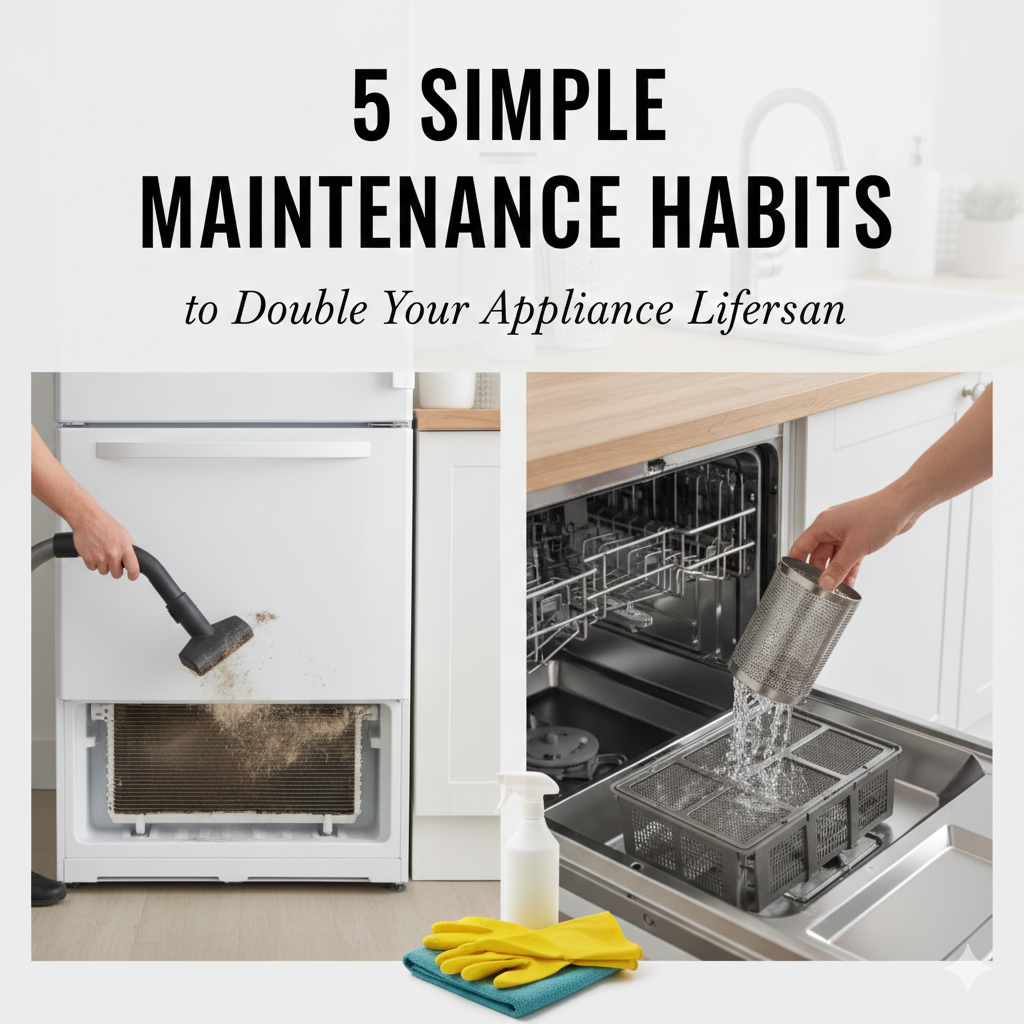 5 Simple Maintenance Habits to Double Your Appliance Lifespan