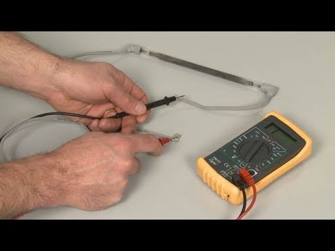 How to test refrigerator defrost heater