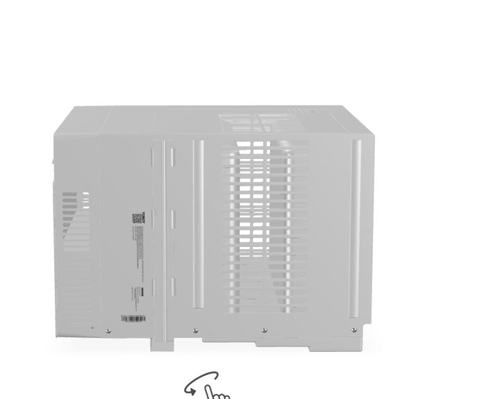 TOSOT 8,000 Air Conditioner Cools up to 350 sq. ft. Quiet, LED, Smart Remote Control, Energy Efficient Window AC, 8000 BTU, White