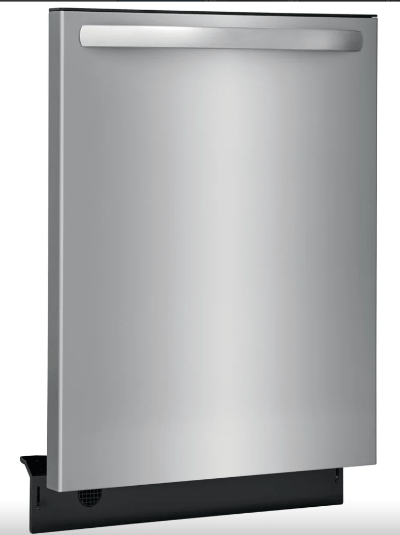Frigidaire FDSH4501AS  / FDSP450LAF Dishwasher, 24 inch Exterior Width, 49 dB Decibel Level, Fully Integrated, Stainless Steel (Interior), 5 Wash Cycles, 14 Capacity (Place Settings), Hard Food Disposal, Stainless Steel colour.  Scratch n Dent