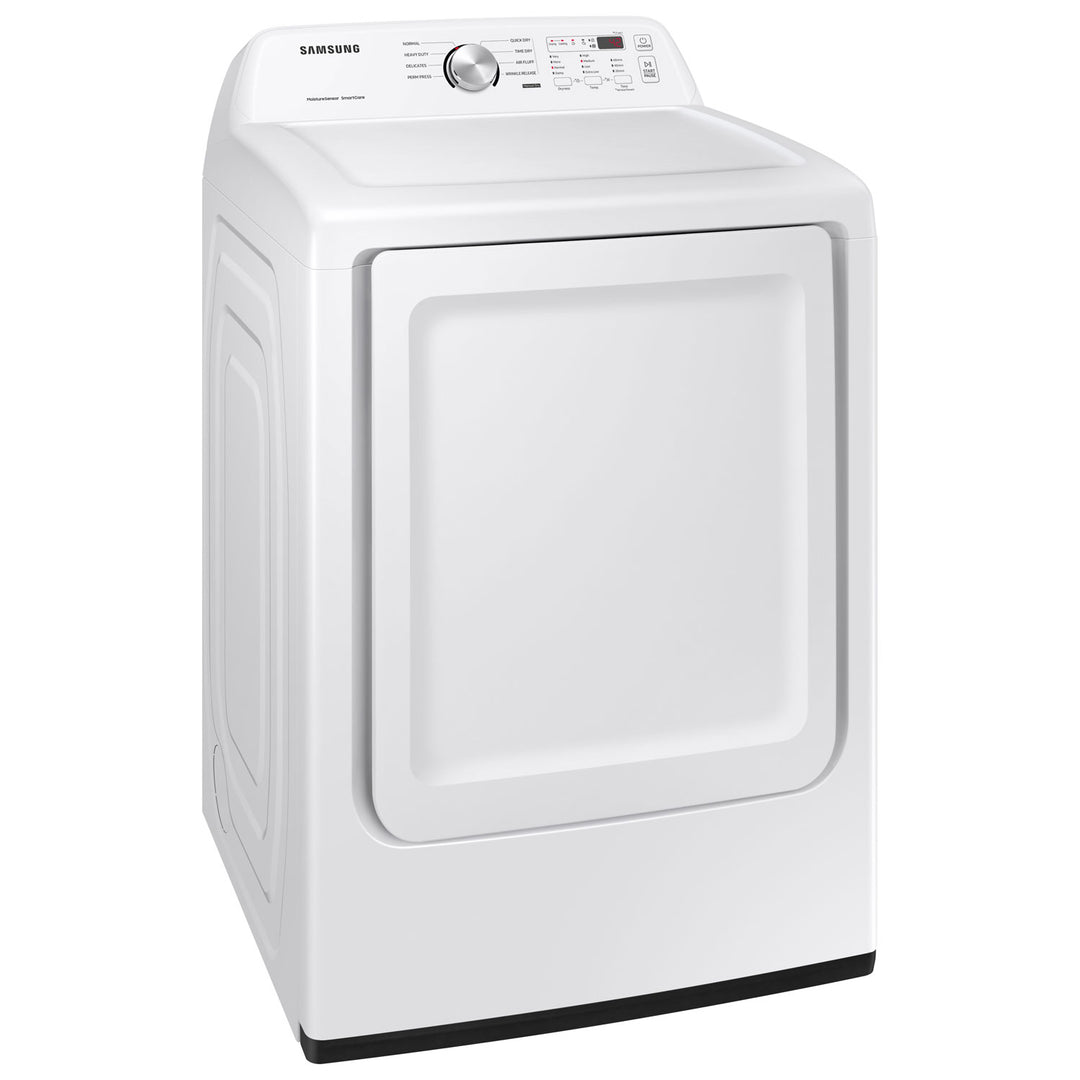 Samsung DVE45T3200W - DVE45T3200W/AC Electric Dryer, 7.2 cu. ft. Dryer Capacity, 7 Dry Cycles, 4 Temperature Settings, Vented, White colour