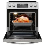 Kenmore 30 in. 4.8 cu. ft. Stainless Steel Front-Control Electric Range with Air fry  Model  22-95183