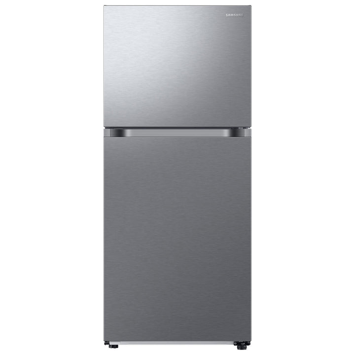 Samsung RT18DG6500SRAC Top Freezer Refrigerator, 30 inch Width, 17.5 cu. ft. Capacity, Optional Ice Maker (Special Order), ENERGY STAR Certified, Stainless Steel colour