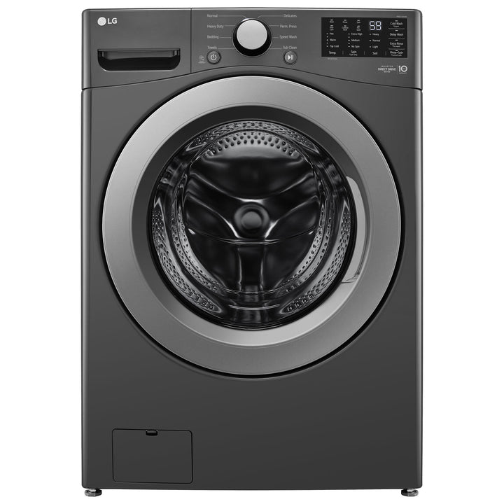 LG WM3400CV Front Load Washer, 27 inch Width, 5.2 cu. ft. Washer Capacity, 1,300 RPM Washer Spin Speed, 8 Wash Cycles, 5 Temperature Settings, ENERGY STAR Certified, White colour