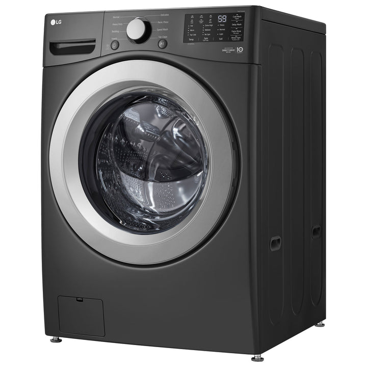 LG WM3400CV Front Load Washer, 27 inch Width, 5.2 cu. ft. Washer Capacity, 1,300 RPM Washer Spin Speed, 8 Wash Cycles, 5 Temperature Settings, ENERGY STAR Certified, White colour