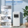 AOBOSI FDPH41-3031ZPWR3 10,000 BTU Portable Air Conditioner with Heat