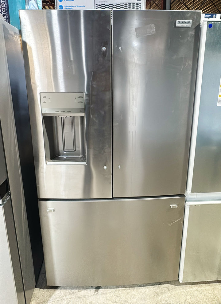 Frigidaire FRFS2823AD French Door Refrigerator, 36 inch Width, 27.8 cu. ft. Capacity, Water Dispenser (Exterior), Ice Dispenser (Thru Door), ENERGY STAR Certified, Black Stainless Steel colour