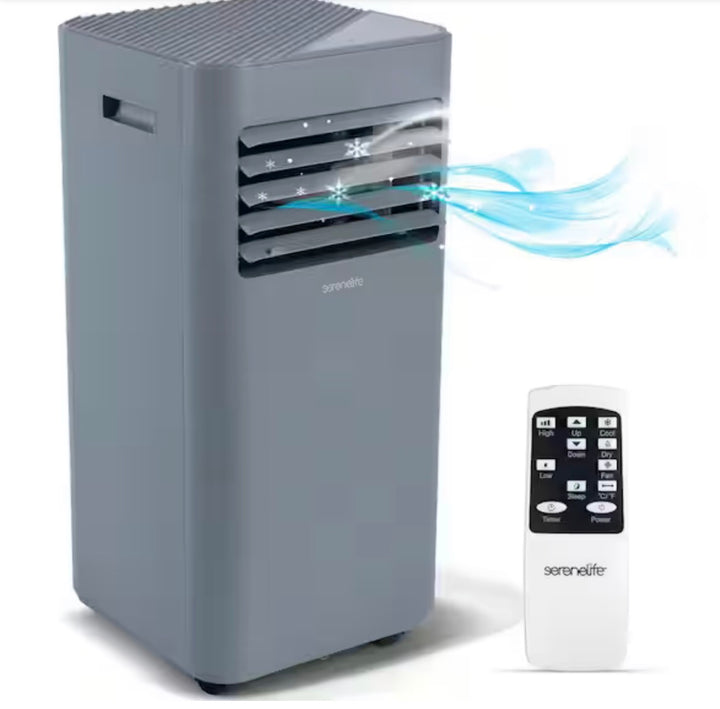 SereneLife 8,000 BTU Portable Air Conditioner (SLPAC184S)