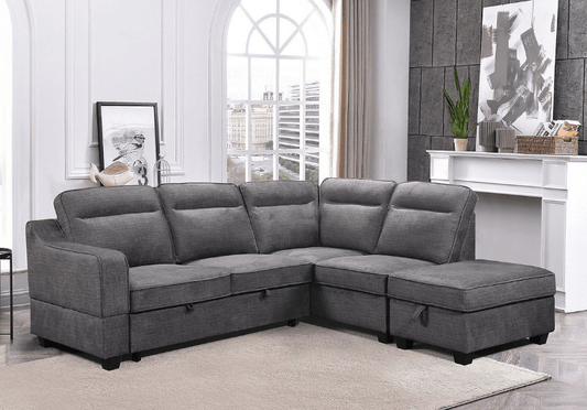 IF-9010 RHF Sofa Bed Sectional