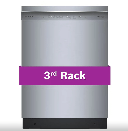 Bosch 300 Series SHE53C85N Dishwasher, 24 inch