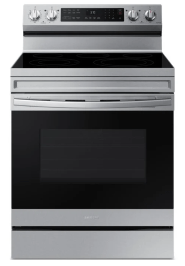 Samsung 30 in. 6.3 cu. ft. NE63A6515SS/AC Stainless Steel Electric Range with Air Fry and Built-in Wi-Fi 7451257