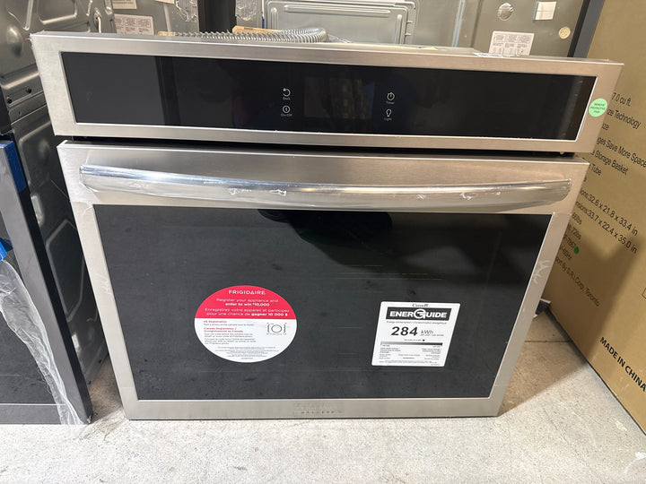 Frigidaire Gallery GCWS3067AF Single Wall Oven, 30 inch Exterior Width, Convection, Self Clean, 5.3 cu. ft. Capacity, Stainless Steel