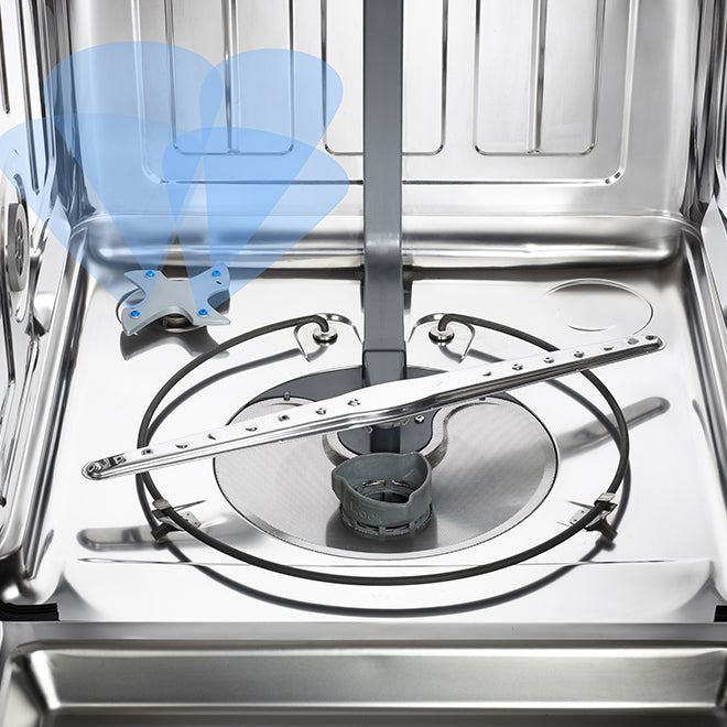 GE Profile PBT660SSLSS Dishwasher, 24 inch Exterior Width, 45 dB Decibel Level, Fully Integrated, Stainless Steel (Interior), 7 Wash Cycles, 16 Capacity (Place Settings), Hard Food Disposal, Stainless Steel color (Refurbished)