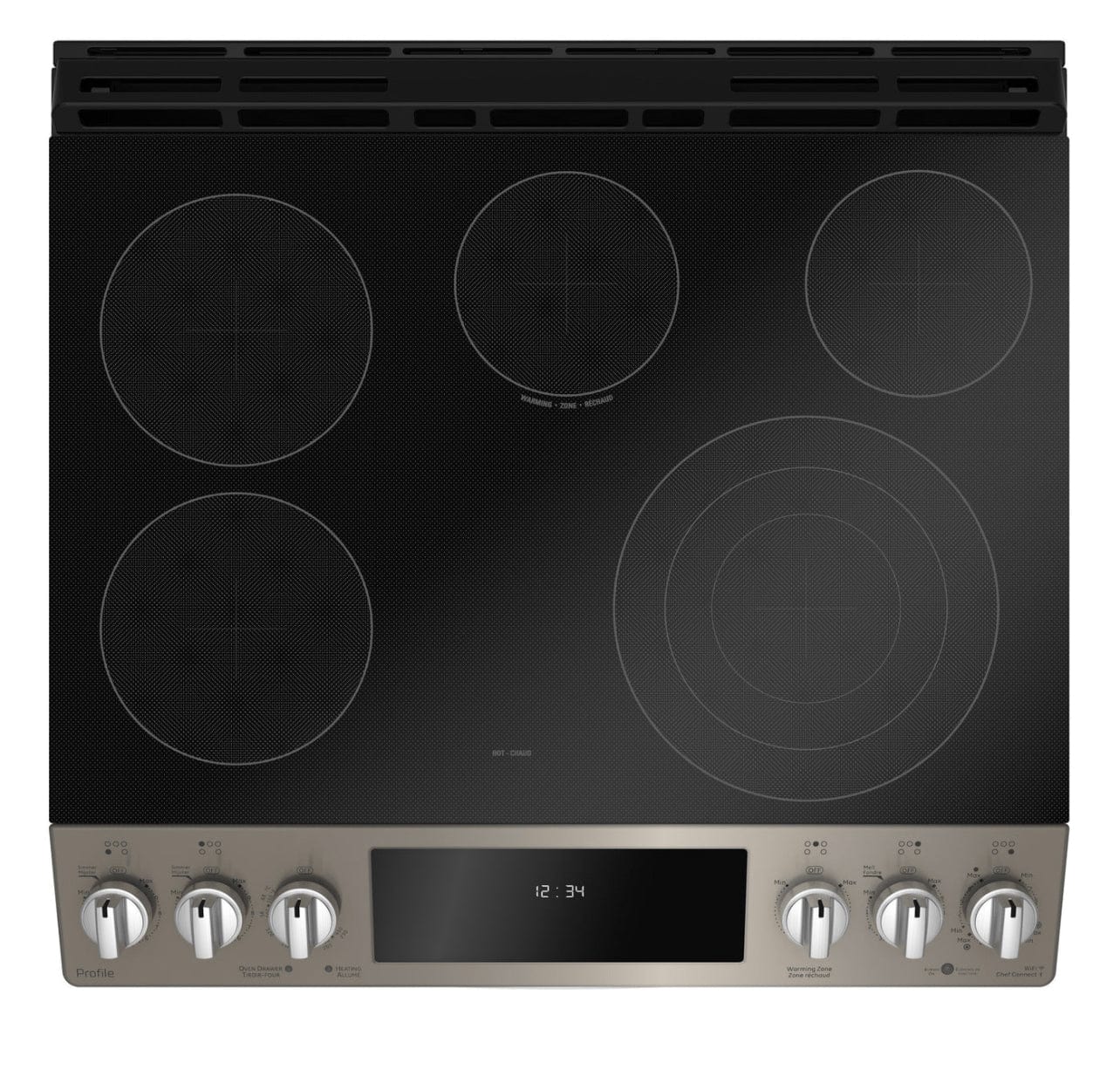 GE Profile PCS940EMES / pchs920miss Range, 30" Electric Range, Self Clean, Glass Burners (Electric), Convection, 5 Burners, 6.3 cu. ft. Capacity