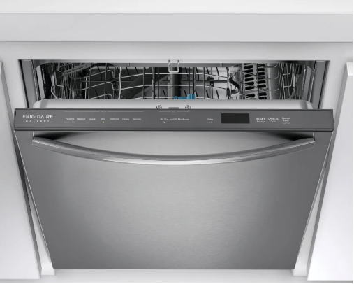Frigidaire Gallery GDSH4715AF Dishwasher, 24 inch Exterior Width, 47 dB Decibel Level, Fully Integrated, Stainless Steel (Interior), Stainless Steel