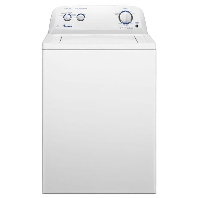 Amana 3.5 cu. ft. Top-Load Washer with Dual Action Agitator in White (NTW4516FW)