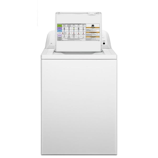 Amana 3.5 cu. ft. Top-Load Washer with Dual Action Agitator in White (NTW4516FW)