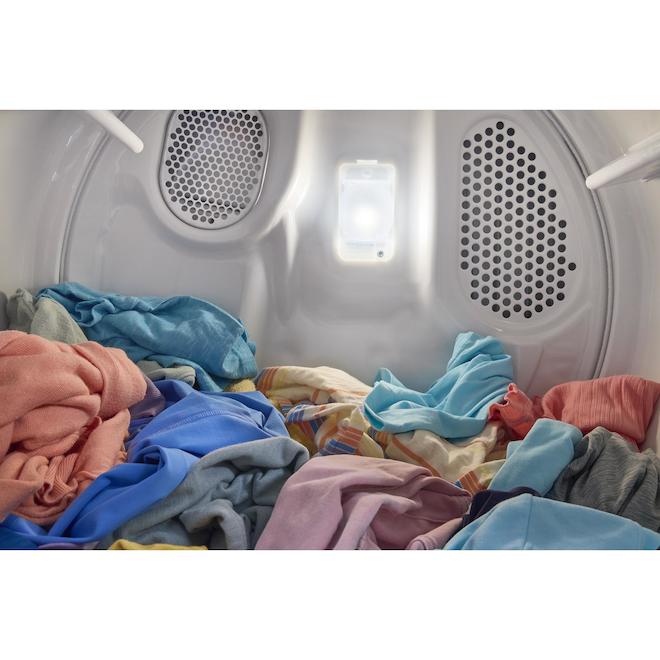 Whirlpool 7.0 cu. ft. YWED4105SW Electric Dryer with Adaptive Dry - Vented Top Load Matching