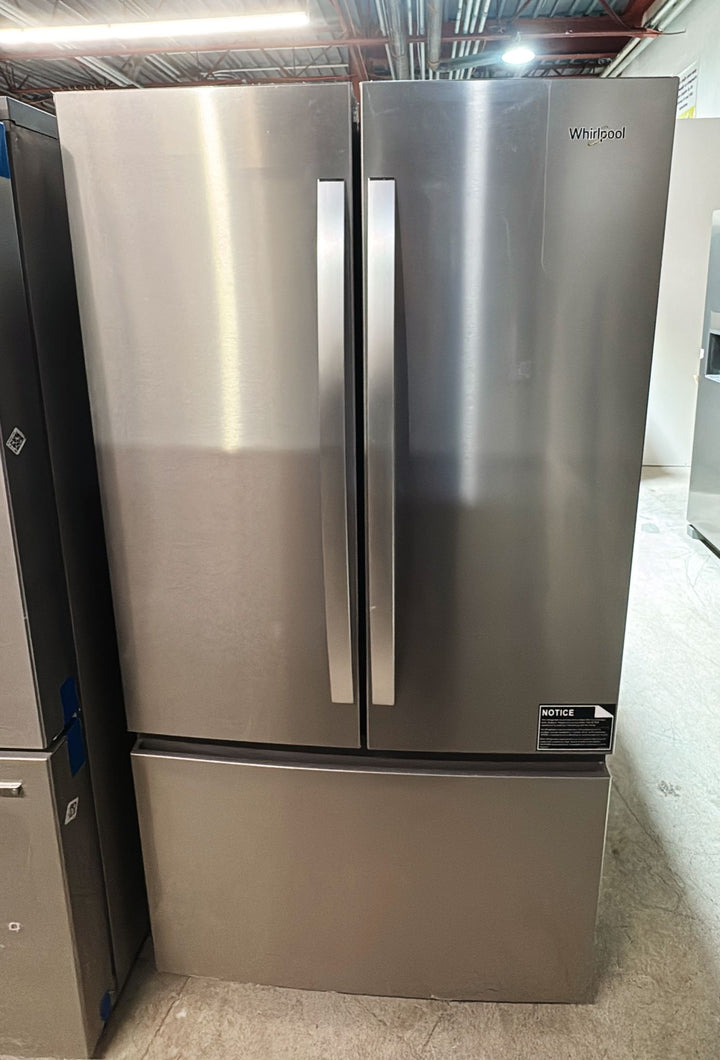 Whirlpool 36" 30.52 Cu. Ft. French Door Refrigerator (WRFF3136SZ) - Stainless Steel